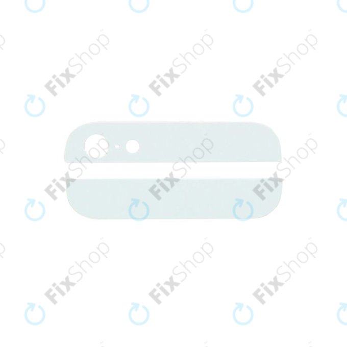 Apple iPhone 5 - Back Glass Strips (White)