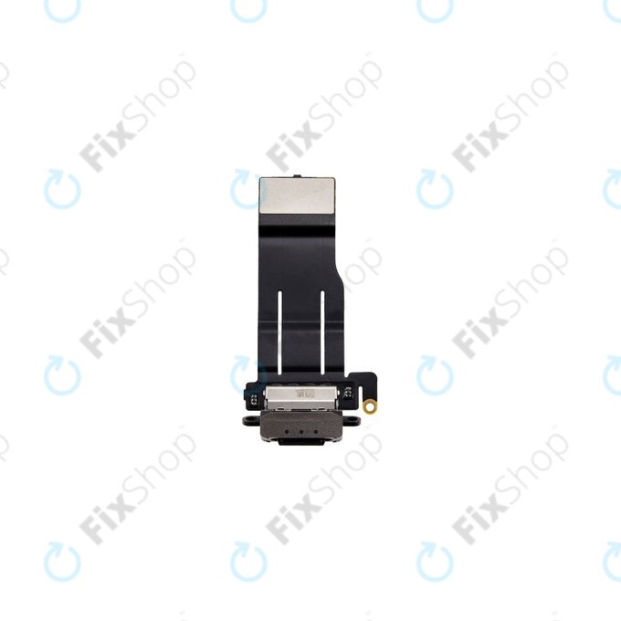 Apple iPad Pro 13 (2024) - Charging Connector + Flex Cable (Black)