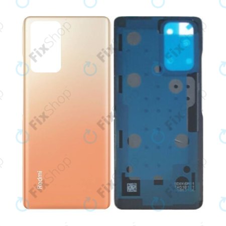 Xiaomi Redmi Note 10 Pro - Battery Cover (Orange)