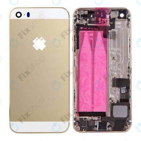 Apple iPhone 5S - Rear Housing with Small Parts (Gold)