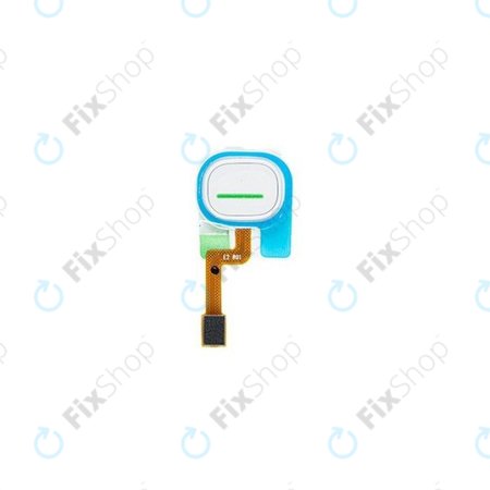 Samsung Galaxy A21s A217F - Fingerprint Sensor + Flex Cable (White) - GH96-13463B Genuine Service Pack