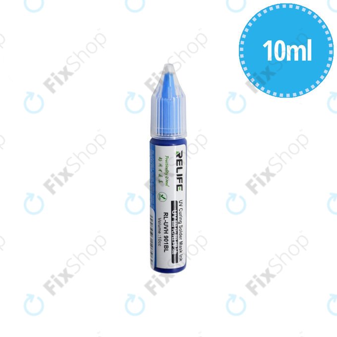 Relife RL-UVH901BL - UV Curable Solder Mask - 10ml (Blue)