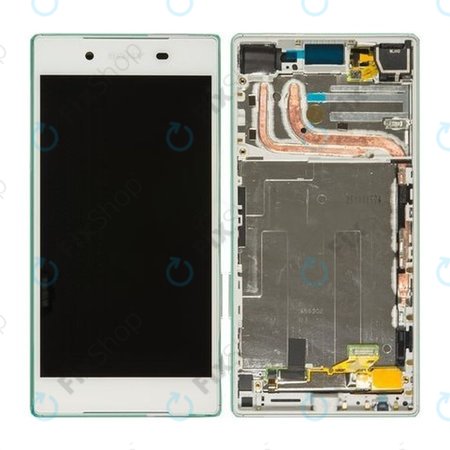 Sony Xperia Z5 Dual E6683 - LCD Display + Touch Screen + Frame (White) - 1298-5921