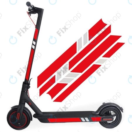 Xiaomi Mi Electric Scooter 1S, 2 M365, Essential, Pro, Pro 2 - Reflective Stickers (B)