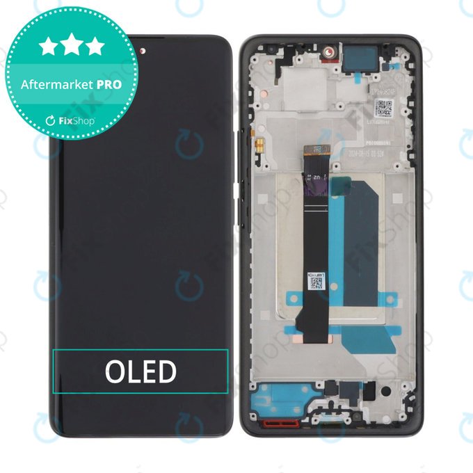 Xiaomi Redmi Note 14 Pro+ 5G 24094RAD4G - LCD Display + Touch Screen + Frame (Midnight Black) OLED