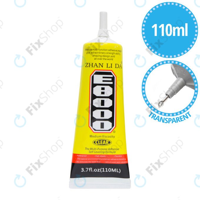 Adhesive E8000 - 110ml (Transparent)