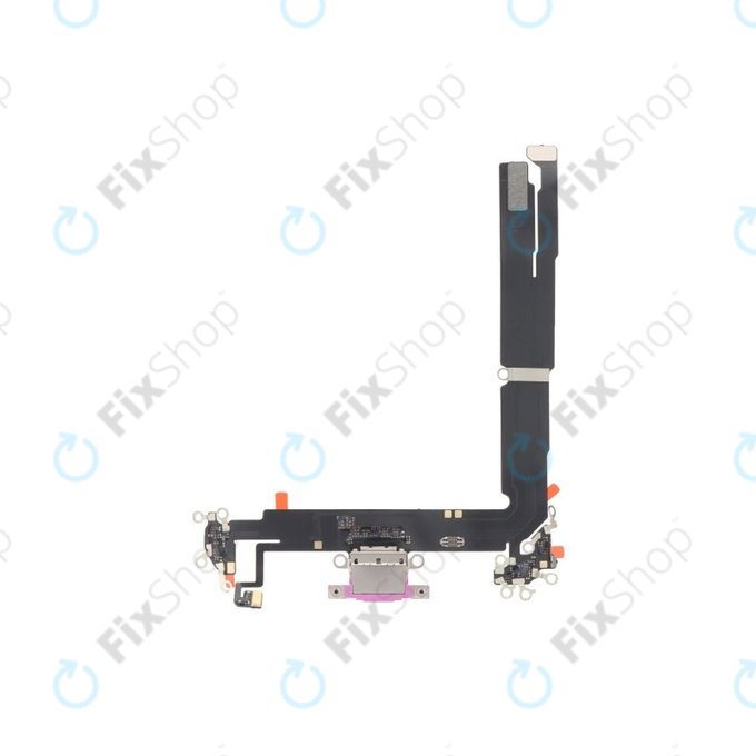 Apple iPhone 16 Plus - Charging Connector + Flex Cable (Pink)