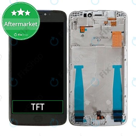 Motorola Moto E4 Plus XT1771 - LCD Display + Touch Screen + Frame (Gray) TFT