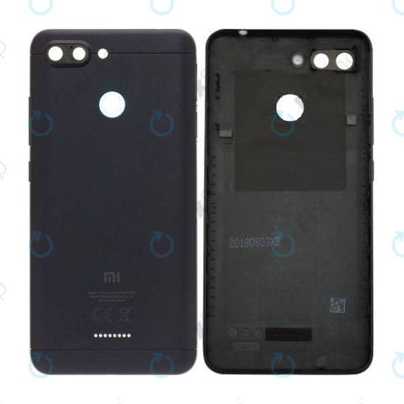 Xiaomi Redmi 6 - Battery Cover (Black)