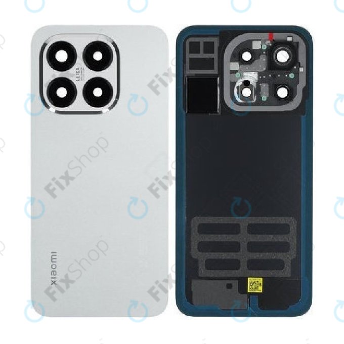 Battery Cover for Xiaomi 15T 5G, Gray, 5600080O12A00, Genuine Service Pack