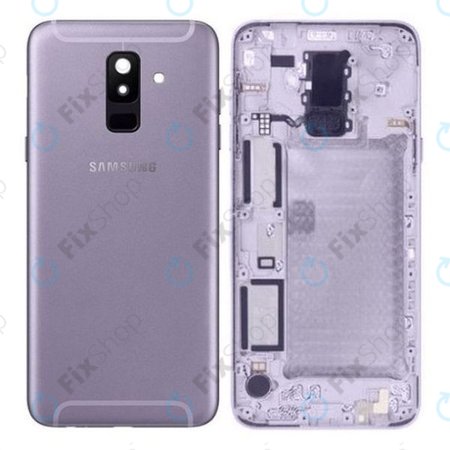 Samsung Galaxy A6 Plus A605 (2018) - Battery Cover (Lavender) - GH82-16431B Genuine Service Pack
