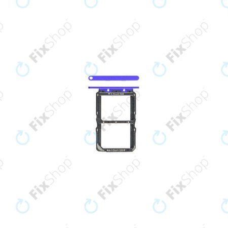 Huawei Honor View 20 - SIM Tray (Sapphire Blue) - 51661KYY Genuine Service Pack