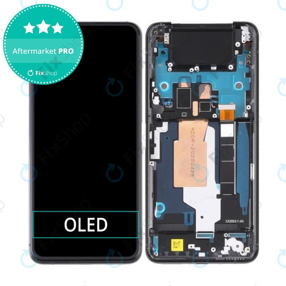 Asus Zenfone 7 Pro ZS671KS - LCD Display + Touch Screen + Frame (Aurora Black) OLED