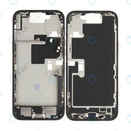 Apple iPhone 16 Pro Max - Middle Frame + Power + Volume Buttons (Black Titanium)