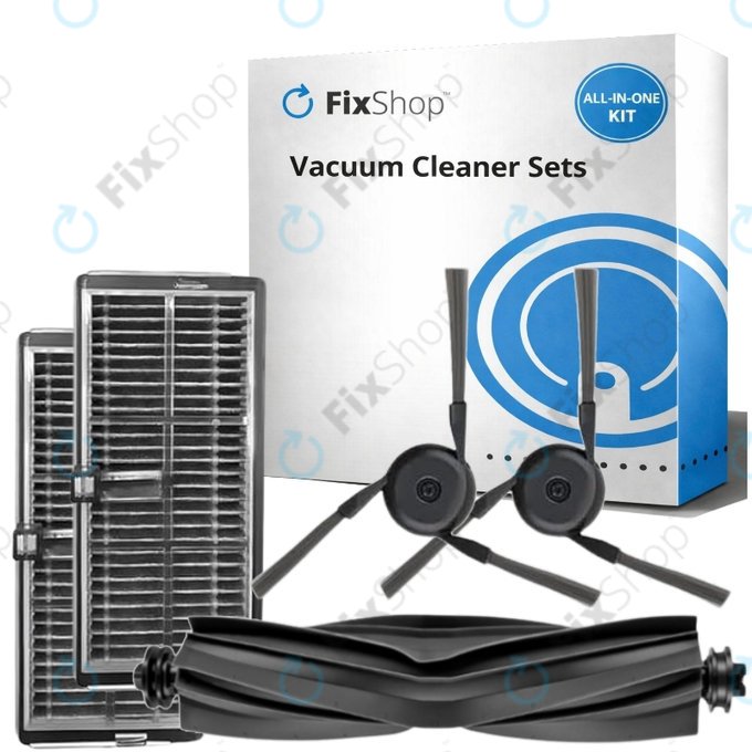Replacement set for Mova P50 Ultra (1x Main brush, 2x Filter, 2x Side brush)