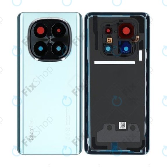 Xiaomi Redmi Note 14 Pro+ 5G - Battery Cover (Frost Blue) - 5600220O16U00 Genuine Service Pack