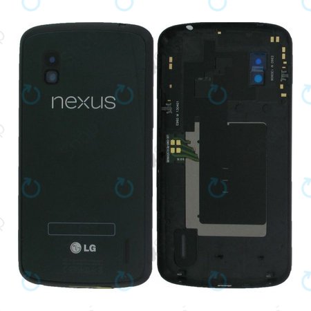 LG Nexus 4 E960 - Battery Cover (Black)