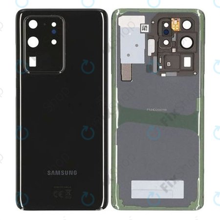 Samsung Galaxy S20 Ultra G988F - Battery Cover (Cosmic Black) - GH82-22217A Genuine Service Pack