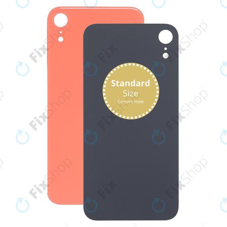 Apple iPhone XR - Rear Housing Glass (Coral)