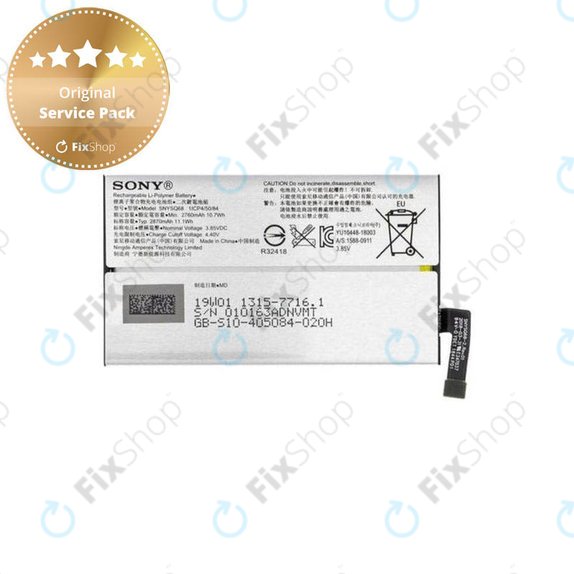 Sony Xperia 10 - Battery SNYSQ68 2870mAh - 1315-7716 Genuine Service Pack