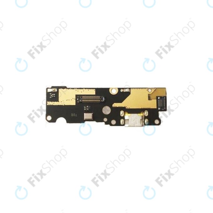 Lenovo P2 P2a42 - Charging Board + Microphone + Vibrator PBC Board