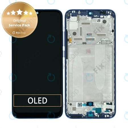 Xiaomi Mi A3 - LCD Display + Touch Screen + Frame (Not just Blue) - 5610100380B6 Genuine Service Pack