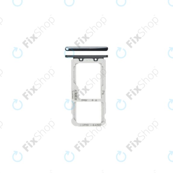 Huawei Nova 3 - SIM Tray (Black) - 51661JSC Genuine Service Pack