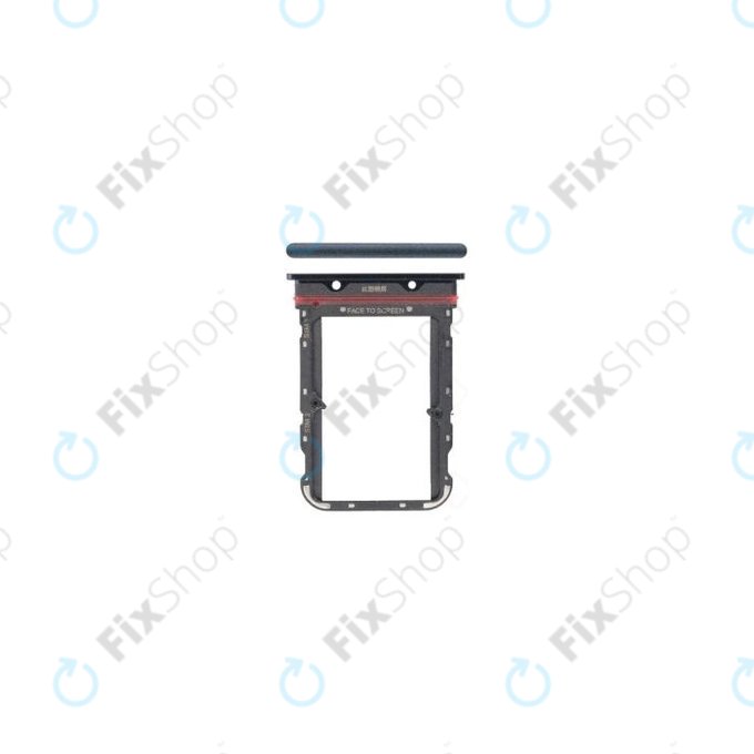 Xiaomi Mi Note 10, Xiaomi Mi Note 10 Pro - SIM Tray (Midnight Black) - 48200000033W Genuine Service Pack