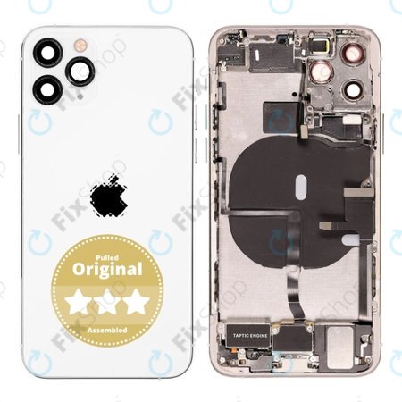 Apple iPhone 11 Pro - Rear Housing (Silver) Pulled