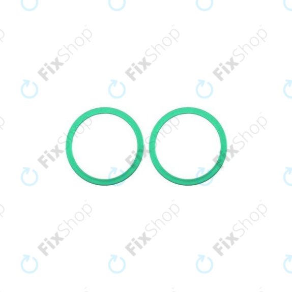 Apple iPhone 11, 12, 12 Mini - Rear Camera Lens Frame (Green) - 2pcs