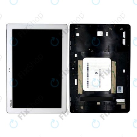 Asus ZenPad 10 Z300C, Z300CT, Z300CX, ZD300C - LCD Display + Touch Screen + Frame (White)