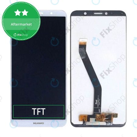 Huawei Y6 (2018) - LCD Display + Touch Screen (White) TFT