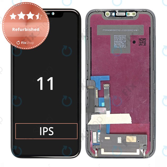 Display for iPhone 11, Touch Screen with Frame, Refurbished
