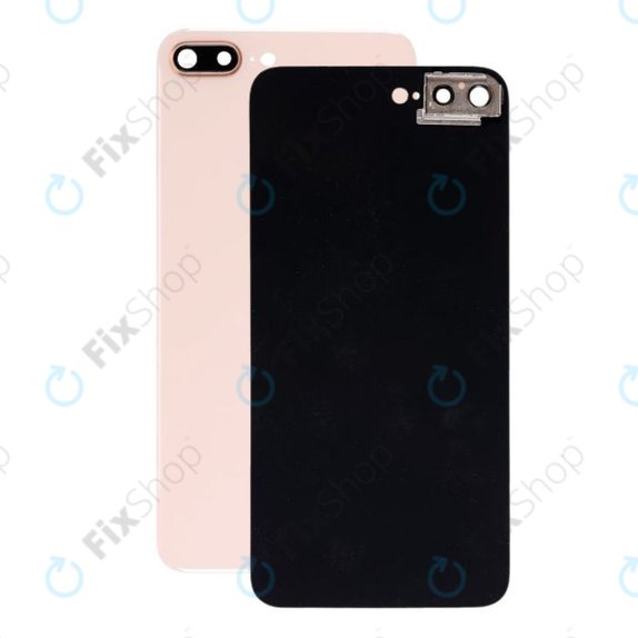Apple iPhone 8 Plus - Rear Housing Glass + Camera Holder (Gold)
