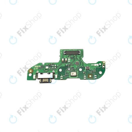 Motorola One Macro - Charging Connector + Microphone PCB Board