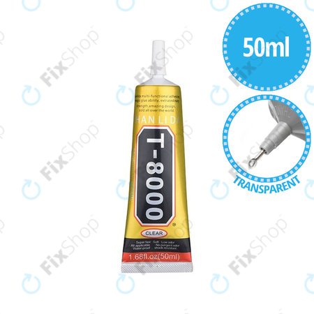 Adhesive T-8000 - 50ml (Transparent)