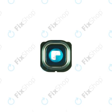 Samsung Galaxy S6 Edge G925F - Rear Camera Lens Frame (Green Emerald) - GH98-35867E Genuine Service Pack