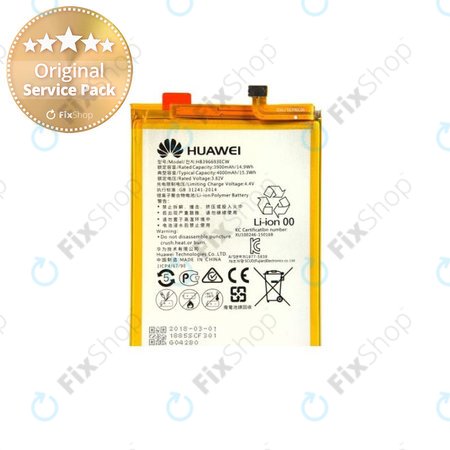 Huawei Mate 8 - Battery HB396693ECW 4000mAh - 24021885 Genuine Service Pack