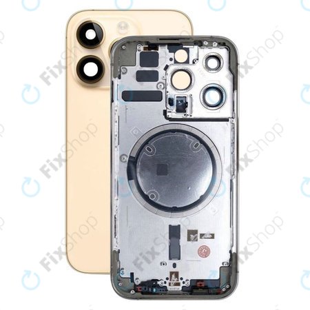 Apple iPhone 14 Pro - Rear Housing (Gold)