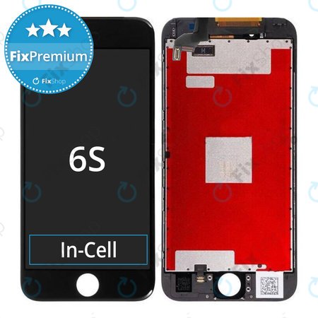 Apple iPhone 6S - LCD Display + Touch Screen + Frame (Black) In-Cell FixPremium