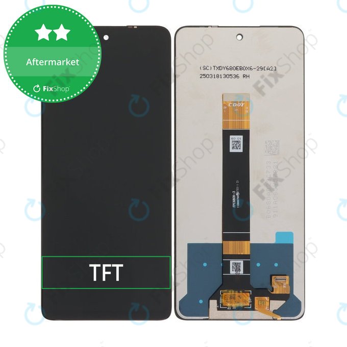 TCL 50 NxtPaper, 50 Pro NxtPaper - LCD Display + Touch Screen TFT