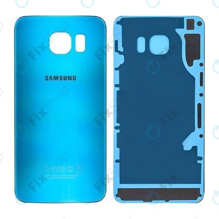 Samsung Galaxy S6 G920F - Battery Cover (Blue Topaz) - GH82-09548D Genuine Service Pack