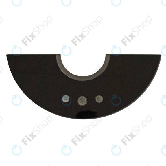 Control Panel Cover, Black for Xiaomi Roborock S5