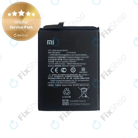 Xiaomi Poco X3 NFC, X3 Pro - Battery BN57 5160mAh - 460200003J1G Genuine Service Pack