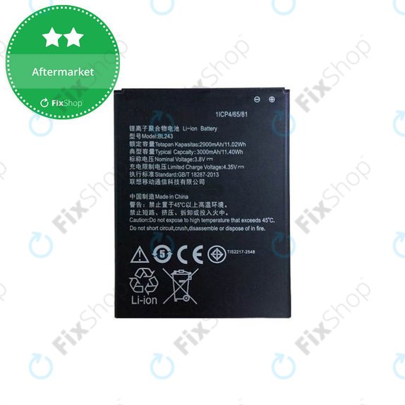 Lenovo A7000 - Battery BL243 3000mAh