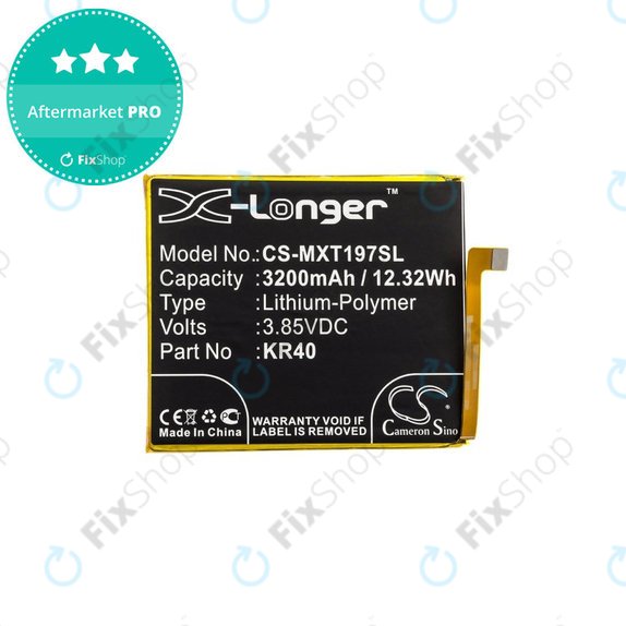 Motorola One Vision - Battery KR40 3200mAh HQ