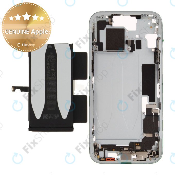 Middle Frame with Battery for iPhone 15 | Blue | ZD076-00672 | Genuine Apple