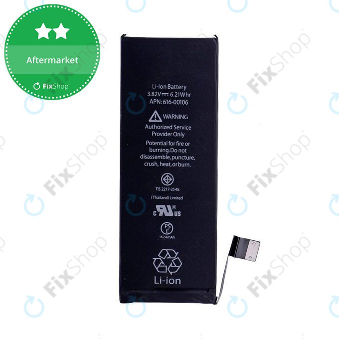 Battery for iPhone SE, 1624mAh