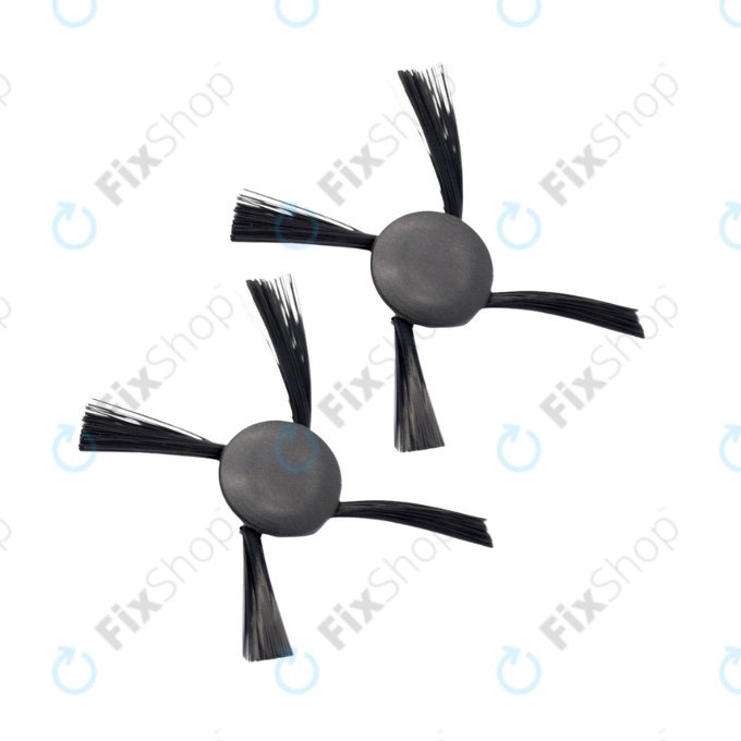 Side Brush, 2pcs, Black for Vorwerk Kobold VR100, Neato Botvac D3,D4, D5, D6, D7, D8, D9, D10