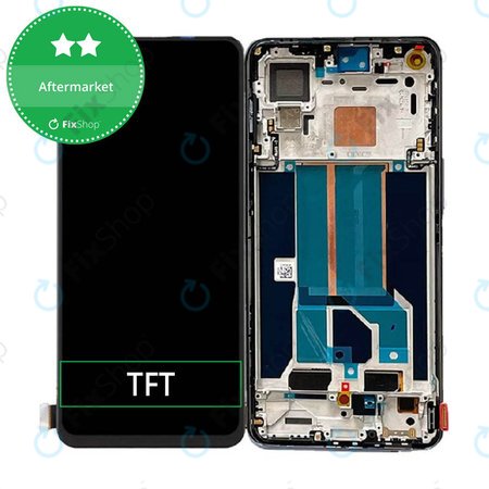 OnePlus Nord 2 5G - LCD Display + Touch Screen + Frame (Black) TFT